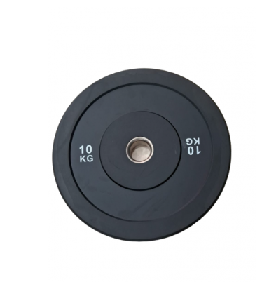 DISCO OLIMPICO BUMPER GOMA 10K NEGRO
