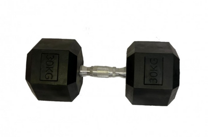 MANCUERNA HEXAGONAL CAUCHO 30KG